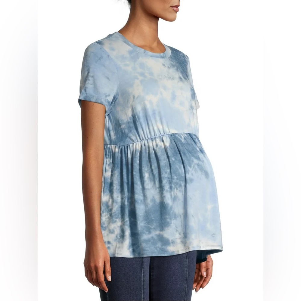 Maternity Babydoll Short Sleeve T-Shirt